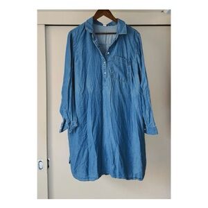 Old Navy Light Blue Denim Dress